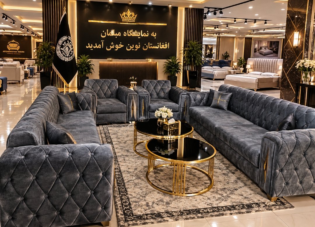 مبلمان افغانستان نوین با قمیت مناسب و کیفیت عالی